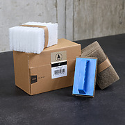 OLI-NATURA Handpad-Set für Holzöle seitliche Ansicht mit Padhalter