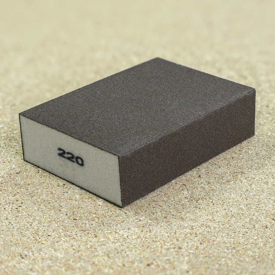 oli-natura-schleifschwamm-p220-front OLI-NATURA 2in1 Schleifschwamm P220 Frontansicht für den Feinschliff von Holzoberflächen