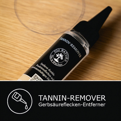 OLI-NATURA Tannin Remover gegen schwarze Flecken auf Eichenholz