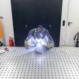 Ein Diamant wird mit WIG geschweißt.