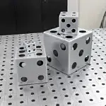 Spielwürfel - Schweißübung - Schweißbausatz